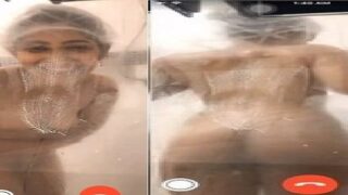 Image of Girlfriend Bath Time Nude Beauty Relaxing in the Tub-Linkwallah.com