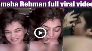 Image of Pakistani TikTok Star Imsha Rehmans Viral Video-Linkwallah.com