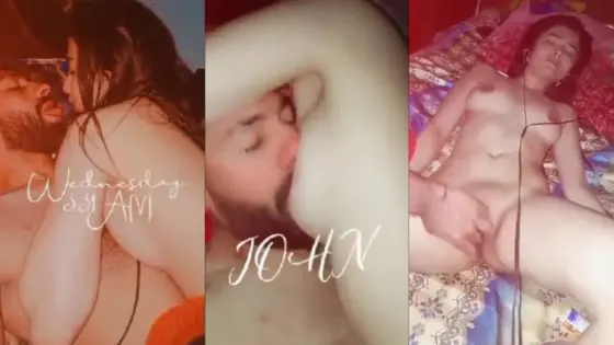 Image of Passionate Kashmiri Newlyweds Merge Romantic Honeymoon Clips-Linkwallah.com