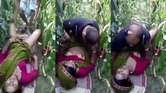 Image of Seductive Bihari bhabhis steamy outdoor encounter-Linkwallah.com