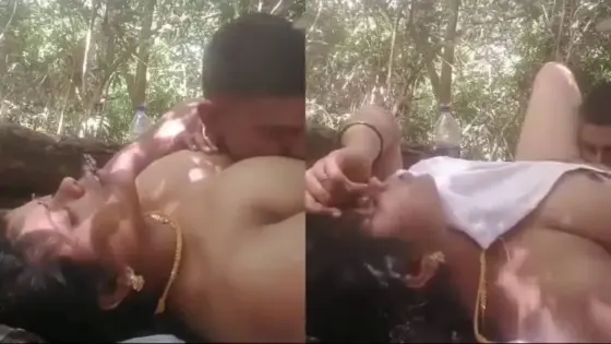 Image of Sons friend pleasures Mallu village auntys breasts and pussy-Linkwallah.com