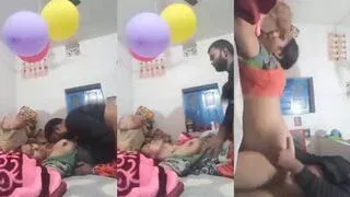 Image of Village bhabhi drilled by hubbys friend on birthday-Linkwallah.com